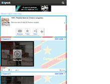Tablet Screenshot of congotheatre.skyrock.com