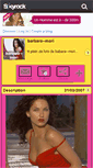 Mobile Screenshot of barbara--mori.skyrock.com