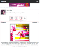 Tablet Screenshot of cathe1love.skyrock.com