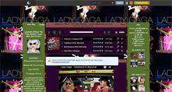 Desktop Screenshot of ladygaga-officiel.skyrock.com