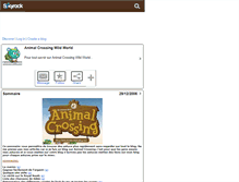 Tablet Screenshot of animalcwildworld.skyrock.com