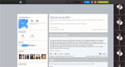 Desktop Screenshot of livingindance.skyrock.com