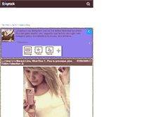 Tablet Screenshot of amelie0225.skyrock.com