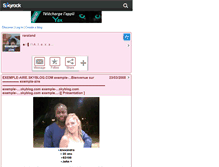 Tablet Screenshot of exemple-aire.skyrock.com