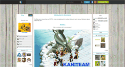 Desktop Screenshot of kaniteam.skyrock.com