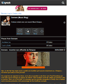 Tablet Screenshot of eminem-music-blog.skyrock.com