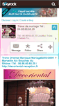 Mobile Screenshot of decoriental.skyrock.com