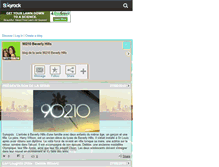 Tablet Screenshot of 90210serie.skyrock.com