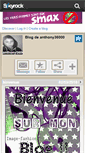 Mobile Screenshot of anthony36000.skyrock.com