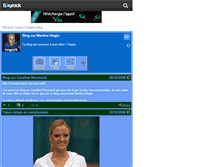 Tablet Screenshot of hingis16.skyrock.com