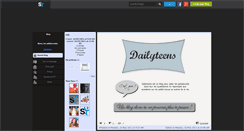 Desktop Screenshot of dailyteens.skyrock.com