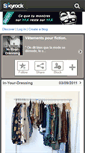 Mobile Screenshot of in-your-dressing.skyrock.com