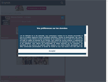 Tablet Screenshot of maryse-divas-forever.skyrock.com