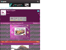 Tablet Screenshot of coxigirl76.skyrock.com