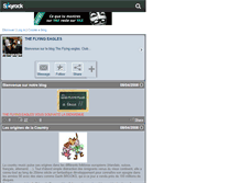 Tablet Screenshot of flyingeagles.skyrock.com