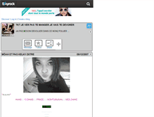 Tablet Screenshot of chiic-la-mademoiselle.skyrock.com