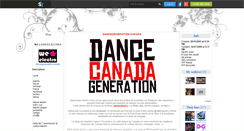 Desktop Screenshot of dancegeneration-canada.skyrock.com
