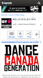 Mobile Screenshot of dancegeneration-canada.skyrock.com