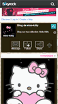 Mobile Screenshot of eloo-kitty.skyrock.com