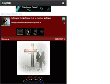 Tablet Screenshot of gothicometali.skyrock.com