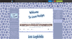 Desktop Screenshot of love-design.skyrock.com