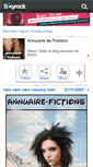 Mobile Screenshot of annuaire-fictions.skyrock.com