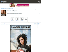 Tablet Screenshot of annuaire-fictions.skyrock.com