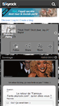 Mobile Screenshot of famous-fenty.skyrock.com