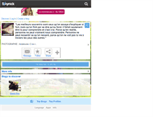 Tablet Screenshot of camille-41.skyrock.com