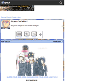 Tablet Screenshot of air--gear.skyrock.com