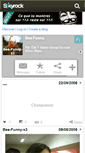 Mobile Screenshot of bee-funny-x3.skyrock.com