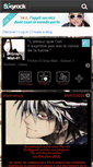 Mobile Screenshot of d-gray-man-01.skyrock.com