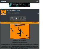Tablet Screenshot of hbc-sallanches.skyrock.com
