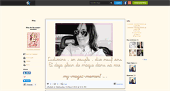 Desktop Screenshot of my-magic-moment.skyrock.com