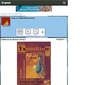 Tablet Screenshot of gaelleboissonnard.skyrock.com