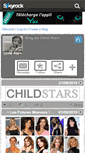 Mobile Screenshot of child-stars.skyrock.com