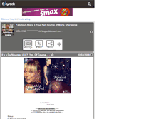 Tablet Screenshot of fabulous-maria.skyrock.com