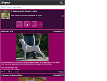 Tablet Screenshot of dogueargentin46.skyrock.com