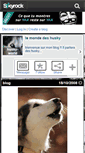 Mobile Screenshot of husky-world.skyrock.com