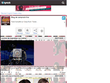 Tablet Screenshot of camprock-live.skyrock.com