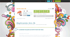 Desktop Screenshot of naruto--love--fic.skyrock.com