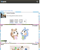 Tablet Screenshot of animal----crossing.skyrock.com