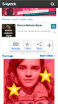 Mobile Screenshot of emma-watson-style.skyrock.com