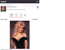 Tablet Screenshot of dolly-parton.skyrock.com