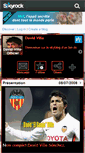 Mobile Screenshot of david-villa-officiel.skyrock.com