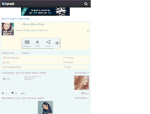 Tablet Screenshot of destiny-miley-x3.skyrock.com