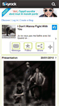 Mobile Screenshot of idontwannafightwithyou.skyrock.com