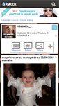 Mobile Screenshot of iisabelle-bebelle.skyrock.com