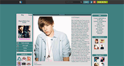 Desktop Screenshot of bieber-star-fiction.skyrock.com