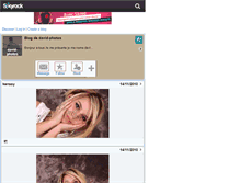 Tablet Screenshot of david-photos.skyrock.com